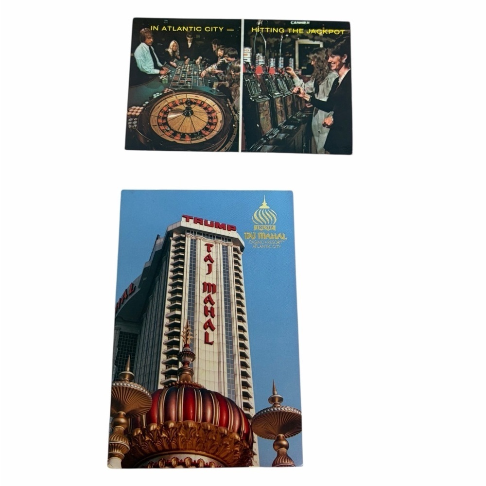 Trump Taj Mahal Postcards